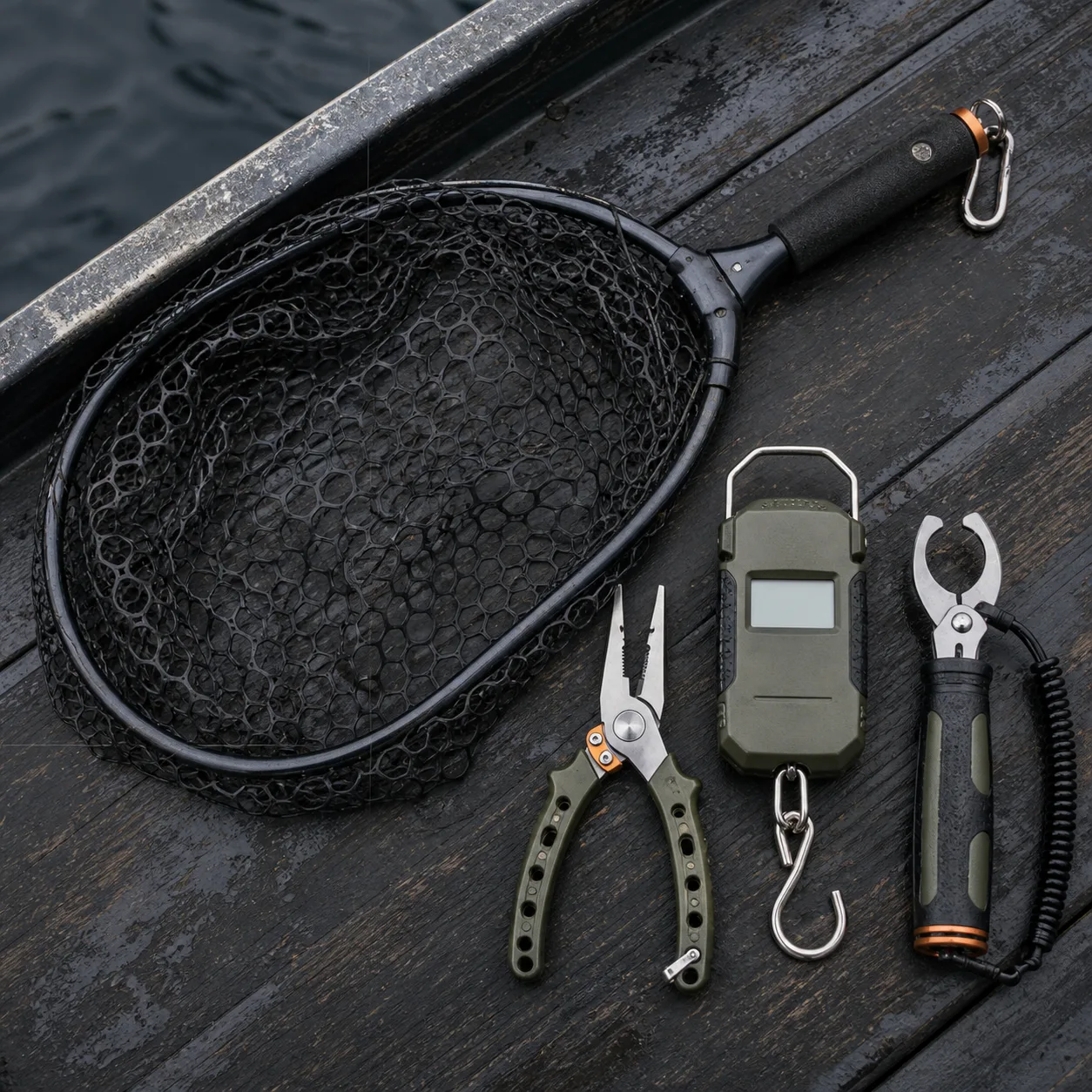 Release-Safe Rubber Landing Net